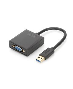 Адаптер DIGITUS USB 3.0 - VGA Full HD, M/F, 0.15м, фото  | SNABZHENIE.com.ua