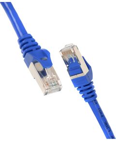 Патч-корд 2E САТ 6, UTP, 1м, 26AWG, RJ45, 7/0.16, Cu, PVC, синій, фото  | SNABZHENIE.com.ua