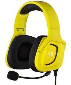 Гарнітура ігрова 2E GAMING HG340, 7.1, USB-A, RGB, 2м, жовтий, фото  | SNABZHENIE.com.ua