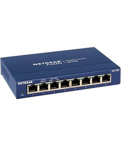 Комутатор NETGEAR GS108GE 8xGE, Некерований, фото  | SNABZHENIE.com.ua