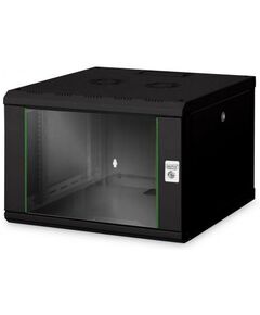 Шафа DIGITUS 19", 7U, Wall Mounting Unique, 600x600 мм, 60кг максимально, чорна, фото  | SNABZHENIE.com.ua