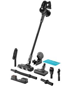 Пилосос Sencor безпровідний, 400Вт, вологе прибирання, конт пил -0.5л, автон. робота до 50хв, вага-3кг, НЕРА, чорний, фото  | SNABZHENIE.com.ua