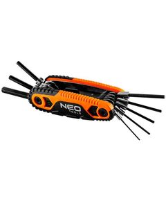 Шестигранні ключі з ручкою 1,5; 2; 2,5; 3; 4; 5; 6; 8 мм NEO, фото  | SNABZHENIE.com.ua