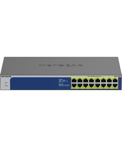 Комутатор NETGEAR GS516PP 16xGE PoE, 260Вт, некерований, фото  | SNABZHENIE.com.ua
