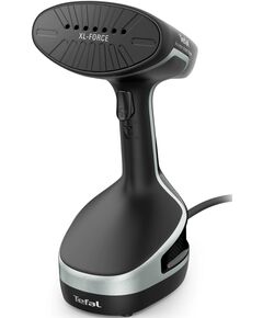 Відпарювач Tefal компактний Access Steam Force, 2000Вт, 200мл, постійна пара - 30гр, керам. підошва, чорно-сірий, фото  | SNABZHENIE.com.ua