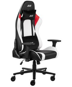 Крісло 2E GAMING BUSHIDO II, ПУ шкіра, 3D-Armrests, чорно-білий, фото  | SNABZHENIE.com.ua