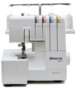 Оверлок MINERVA  M840DS, 105Вт, 8 оп., (4, 3-х ниткові шви), білий, фото  | SNABZHENIE.com.ua