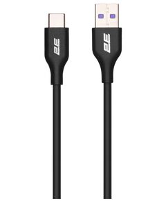 Кабель USB-A > USB-C заряджання/синхронізації 2E 1м, Type-C, Glow, чорний, фото  | SNABZHENIE.com.ua