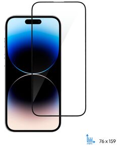 Захисне скло 2E для iPhone 14 Pro Max, 2.5D FCFG, (1 Pack), чорна рамка, фото  | SNABZHENIE.com.ua