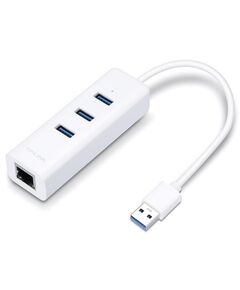 Мережевий адаптер TP-LINK UE330 1xGE, 3xUSB3.0, USB3.0, фото  | SNABZHENIE.com.ua