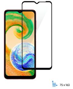 Захисне скло 2E для Samsung Galaxy A04-A04s (A045-A047), 2.5D FCFG, (1 Pack), чорна рамка, фото  | SNABZHENIE.com.ua
