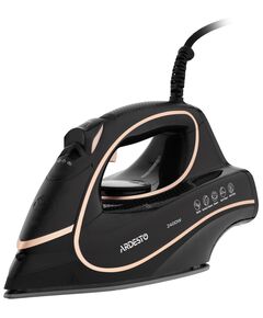 Праска ARDESTO IR-B2235, 2400Вт, 450мл, паровий удар-120гр, керам. підошва, чорно-золотий, фото  | SNABZHENIE.com.ua