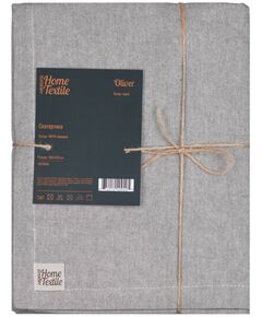 Скатертина ARDESTO Oliver, 133х180см, 100% бавовна, сірий, фото  | SNABZHENIE.com.ua