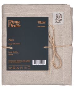 Ранер ARDESTO Oliver, 40х140см, 100% бавовна, бежевий, фото  | SNABZHENIE.com.ua