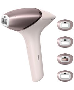 Фотоепілятор Philips Lumea IPL 9900 Series, акумуляторний , кіл-ть спалах.-450000, 2- 4 см2, насадок-4, футляр, рожевий, фото  | SNABZHENIE.com.ua
