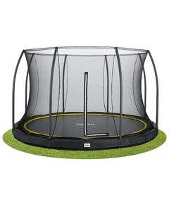 Батут Salta Comfort Edition Ground круглий, 427см, чорний, фото  | SNABZHENIE.com.ua