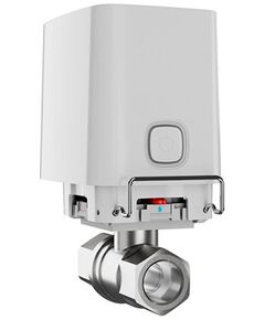 Розумний кульовий кран Ajax WaterStop 1" Jeweler, бездротовий, білий, фото  | SNABZHENIE.com.ua