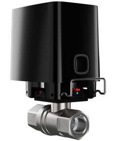 Розумний кульовий кран Ajax WaterStop 1" Jeweler, бездротовий, чорний, фото  | SNABZHENIE.com.ua