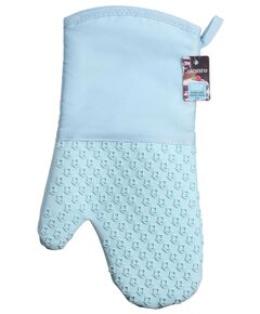 Рукавичка-прихватка ARDESTO Tasty Baking, 35х19см, силікон, бавовна, блакитний, фото  | SNABZHENIE.com.ua