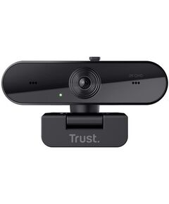 Вебкамера Trust Taxon ECO, 2K QHD, 30 fps, auto focus, чорний, фото  | SNABZHENIE.com.ua