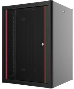 Шафа MIRSAN 19", 12U, WTN, 600x600 мм, максимально 100 кг, чорна, фото  | SNABZHENIE.com.ua