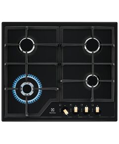 Варильна поверхня Electrolux газова, 60см, чавун, чорний матовий, фото  | SNABZHENIE.com.ua