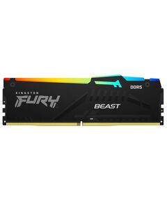 Пам'ять ПК Kingston DDR5 16GB 5600 FURY Beast  RGB, фото  | SNABZHENIE.com.ua