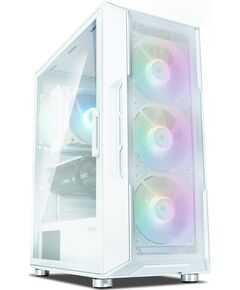 Корпус Zalman I3 Neo без БЖ, 1xUSB3.0, 2xUSB2.0, 4x120мм RGB, VGA 355мм, LCS ready, TG Side Panel, ATX, білий, фото  | SNABZHENIE.com.ua
