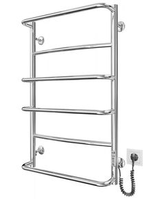 Рушникосушка Mario електрична Люкс НР-І, 800x530x150мм, таймер-регулятор, нерж.сталь, хром, фото  | SNABZHENIE.com.ua