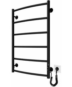 Рушникосушка Mario електрична Класік НР-I, 800x530x85мм, таймер-регулятор, нерж.сталь, чорний матовий, фото  | SNABZHENIE.com.ua