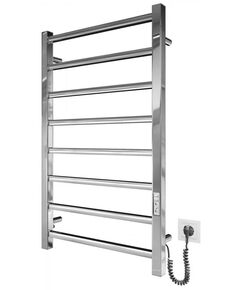 Рушникосушка Mario електрична Токіо-I, 800x500x80мм, таймер-регулятор, нерж.сталь, хром, фото  | SNABZHENIE.com.ua