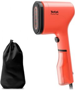 Відпарювач Tefal компактний Pure Pop, 1300Вт, 70мл, постійна пара - 20гр, червоний, фото  | SNABZHENIE.com.ua