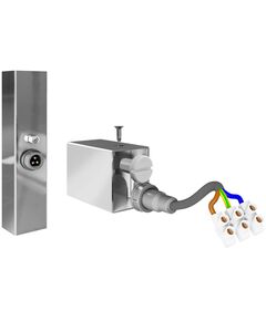 Комплект прихованого підключення Mario під профільний стояк, фото  | SNABZHENIE.com.ua