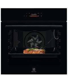 Духова шафа Electrolux електрична, 72л, A+, дисплей, конвекція, піроліз, телескопічні напрямні, чорний, фото  | SNABZHENIE.com.ua