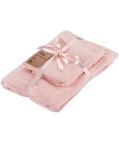 Набір рушників махрових ARDESTO Lotus, 50х90см, 70х140см, 2шт, 100% бавовна, рожевий світлий, фото  | SNABZHENIE.com.ua