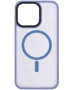 Чохол 2Е Basic для iPhone 15 Ultra, Soft Touch MagSafe Cover, синій світлий, фото  | SNABZHENIE.com.ua