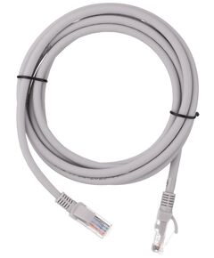 Патч-корд 2E САТ 6, UTP, 3м, 26AWG, RJ45, 7/0.16, Cu, LSZH, сірий, фото  | SNABZHENIE.com.ua