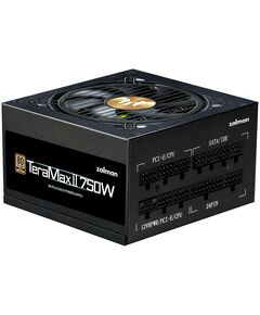 Блок живлення Zalman Teramax 2  (750W), >90%, 80+ Gold, 120мм, 1xMB 28pin (18+10), 2xCPU 8pin(4+4), 3xMolex, 8xSATA, 3xPCIe 8pin(6+2), 1xPCIe GEN5 16pin, Fully Modular, фото  | SNABZHENIE.com.ua
