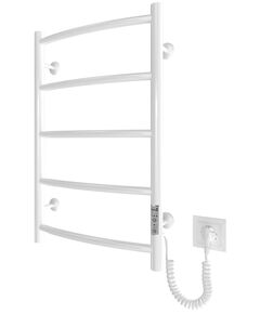 Рушникосушка Mario електрична Класік  НР-I, 650x430x75мм, таймер-регулятор, нерж.сталь, білий глянець, фото  | SNABZHENIE.com.ua