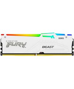 Пам'ять ПК Kingston DDR5 32GB 6000 FURY Beast  RGB EXPO Білий, фото  | SNABZHENIE.com.ua