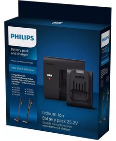 Акумулятор із зарядним пристроєм для безпровідних пилососів Philips, фото  | SNABZHENIE.com.ua