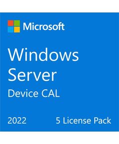 Примірник ПЗ Microsoft Windows Server 2022 CAL 5 Device англ, ОЕМ без носія, фото  | SNABZHENIE.com.ua