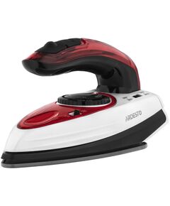 Праска ARDESTO дорожня TI-S1200, 1000Вт, 70мл, паровий удар, постійна пара - 15гр, керам. підошва, біло-червоний, фото  | SNABZHENIE.com.ua