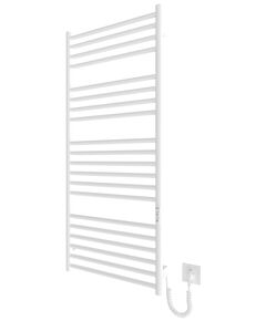 Рушникосушка Hygge Family електрична Greenwich, 1170х530х80мм, таймер-регулятор, сталь, білий матовий, фото  | SNABZHENIE.com.ua