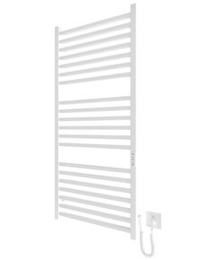 Рушникосушка Hygge Family електрична London, 1170х530х80мм, таймер-регулятор, сталь, білий матовий, фото  | SNABZHENIE.com.ua
