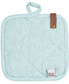 Прихватка ARDESTO Oliver, 20х20см, 100% бавовна, нап-ч: ватин, бірюза, фото  | SNABZHENIE.com.ua