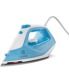 Праска Electrolux, 2300Вт, 250мл, паровий удар 110гр, керам. підошва, синьо-білий, фото  | SNABZHENIE.com.ua