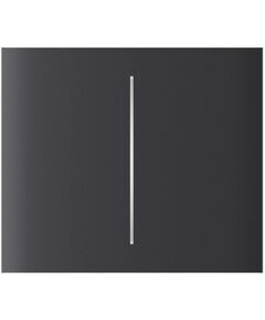 Кнопка центральна для двоклавішного вертикального вимикача Ajax CenterButton Vertical 2-gang for LightSwitch, Jeweler, бездротовий, graphite, фото  | SNABZHENIE.com.ua