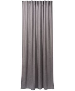 Штора ARDESTO 150х270см, мікровелюр, 100% поліестер, сірий, фото  | SNABZHENIE.com.ua