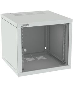 Шафа  ZPAS 19", 15U, Z-BOX, з змінними бічними стінками, 600х600 мм, максимально 100кг, сіра, фото  | SNABZHENIE.com.ua